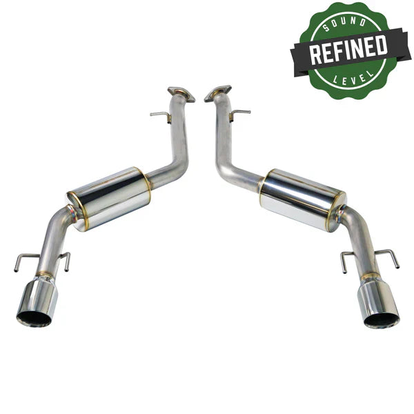 REMARK Axleback Exhaust. Lexus IS300/ IS350 2021+. Stainless Double Wall Tip