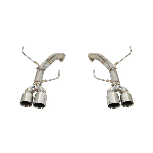 REMARK Axleback Exhaust. Subaru WRX STi GV Sedan. Stainless Double Wall Tip
