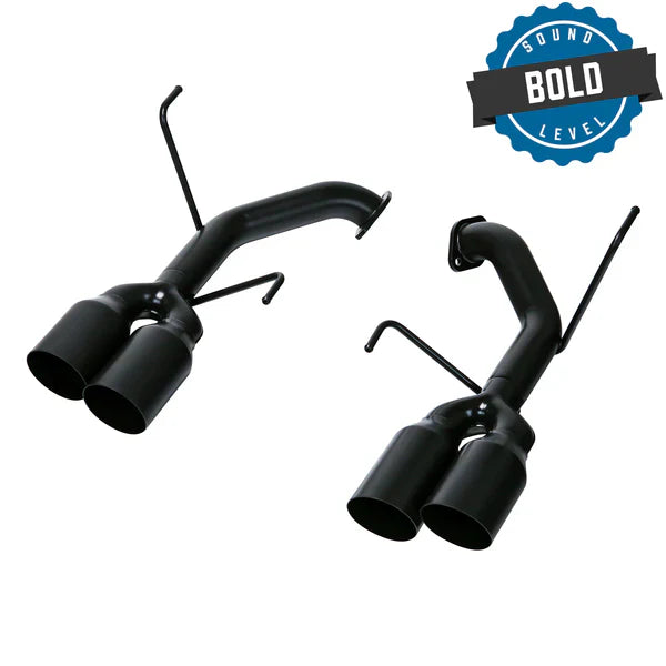 REMARK Axleback Exhaust. Subaru WRX VB 2022+. Stainless Single Wall Tip (4" Stealth Edition)
