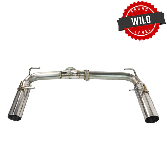 REMARK Axleback Exhaust. Toyota GR86 / Subaru BRZ. Boso Edition Stainless tip