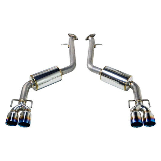 REMARK Axleback Exhaust. Lexus IS200T/ IS300/ IS350 2017-20. Stainless Double Wall