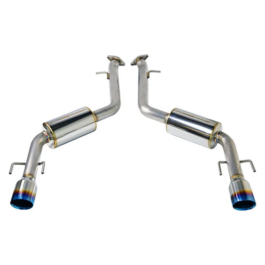 REMARK Axleback Exhaust. Lexus IS300/ IS350 2021+. Burnt Stainless Double Wall