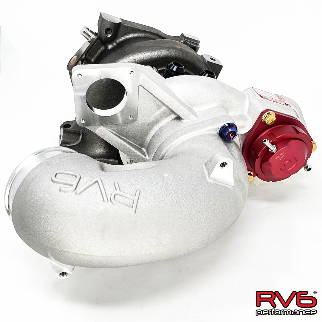 RV6 R660AS Antisurge / T51R RED Ball Bearing Turbo for (FL5/DE5)  2.0T with CF Inlet pipe