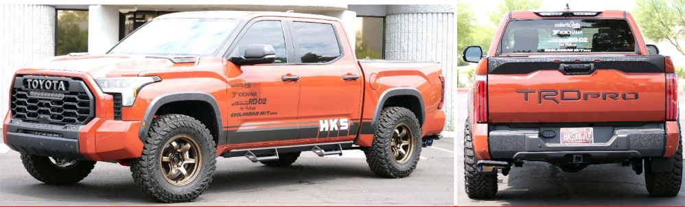 HKS LEGAMAX TRAIL MASTER 2022TUNDRA CATBACK