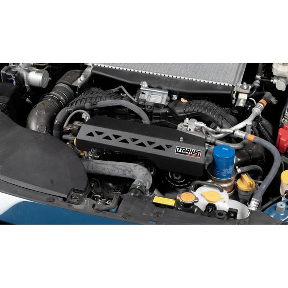 Grimmspeed Pulley Cover Black For Subaru 20+ Outback XT Trails by GrimmSpeed