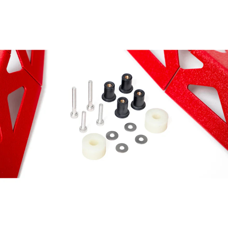 Grimmspeed Fender Shrouds Red For Subaru 15-19 Outback Trails by GrimmSpeed