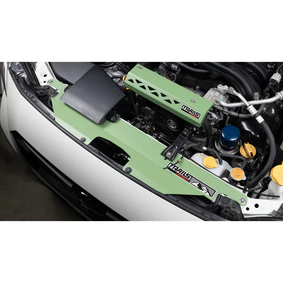 Grimmspeed Radiator Shroud Green For Subaru 18+ Crosstrek Trails by GrimmSpeed