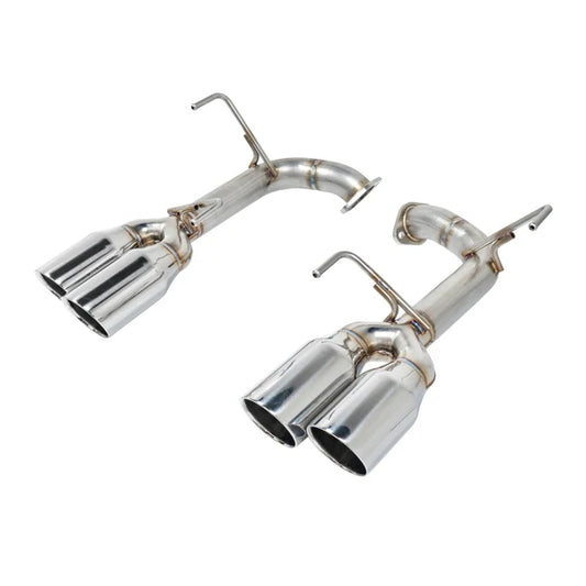 REMARK Axleback Exhaust. Subaru WRX STi VA. Stainless Double Wall Tip (4" Versio