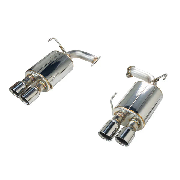 REMARK Axleback Exhaust. Subaru WRX VB 2022+. Stainless Double Wall Tip (Muffler Ver.)