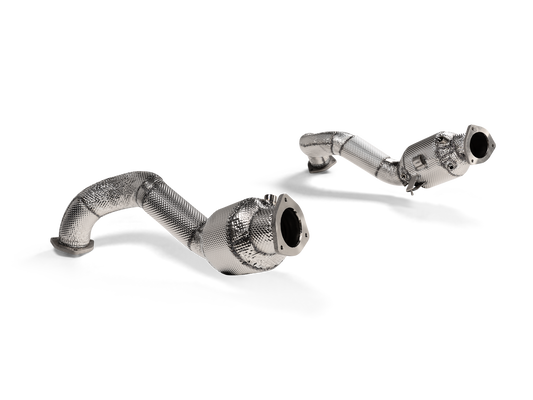 Akrapovic 2022+ Porsche 718 Cayman GT4 RS Link-Pipe Set (Titanium)