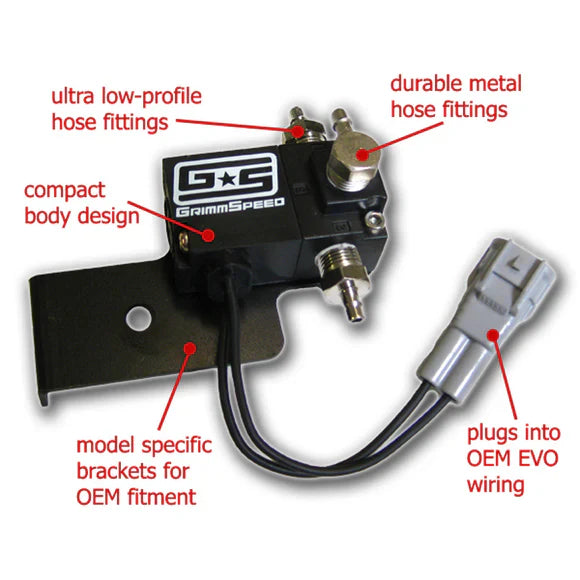 Grimmspeed Boost Control Solenoid Mitsubishi EVO 8/9 GrimmSpeed
