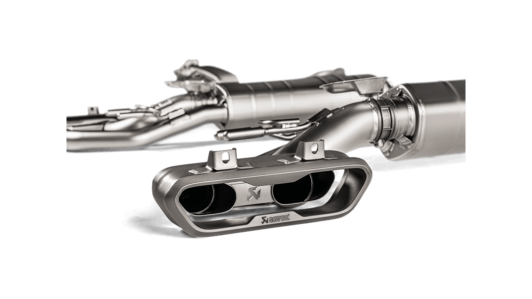 Akrapovic 2019-22 Mercedes-Benz G63 AMG Evolution Line w/ Cat (Titanium)