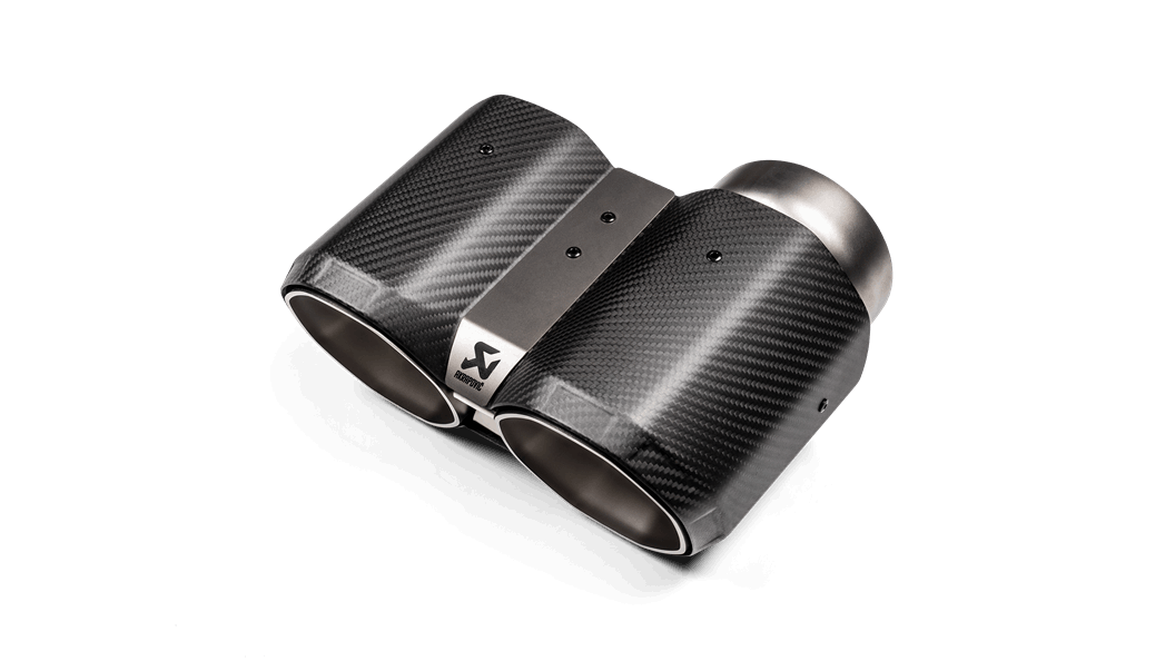 Akrapovic 2021+ BMW G87 M2, G80 M3 & G82 M4 Octagonal Carbon Design Tail Pipe Set