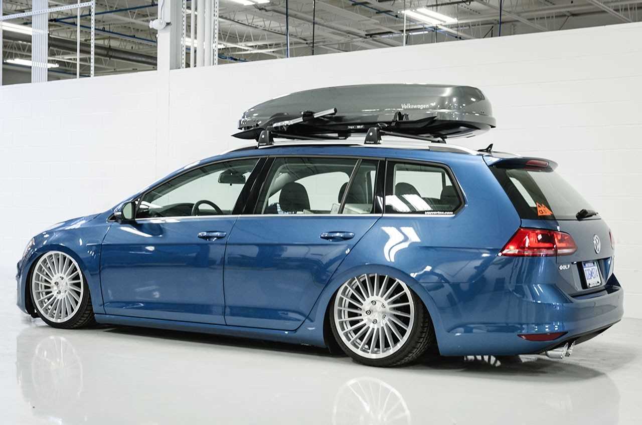 AWE Tuning VW MK7 Golf SportWagen Track Edition Exhaust with Diamond Black Tips (90mm)