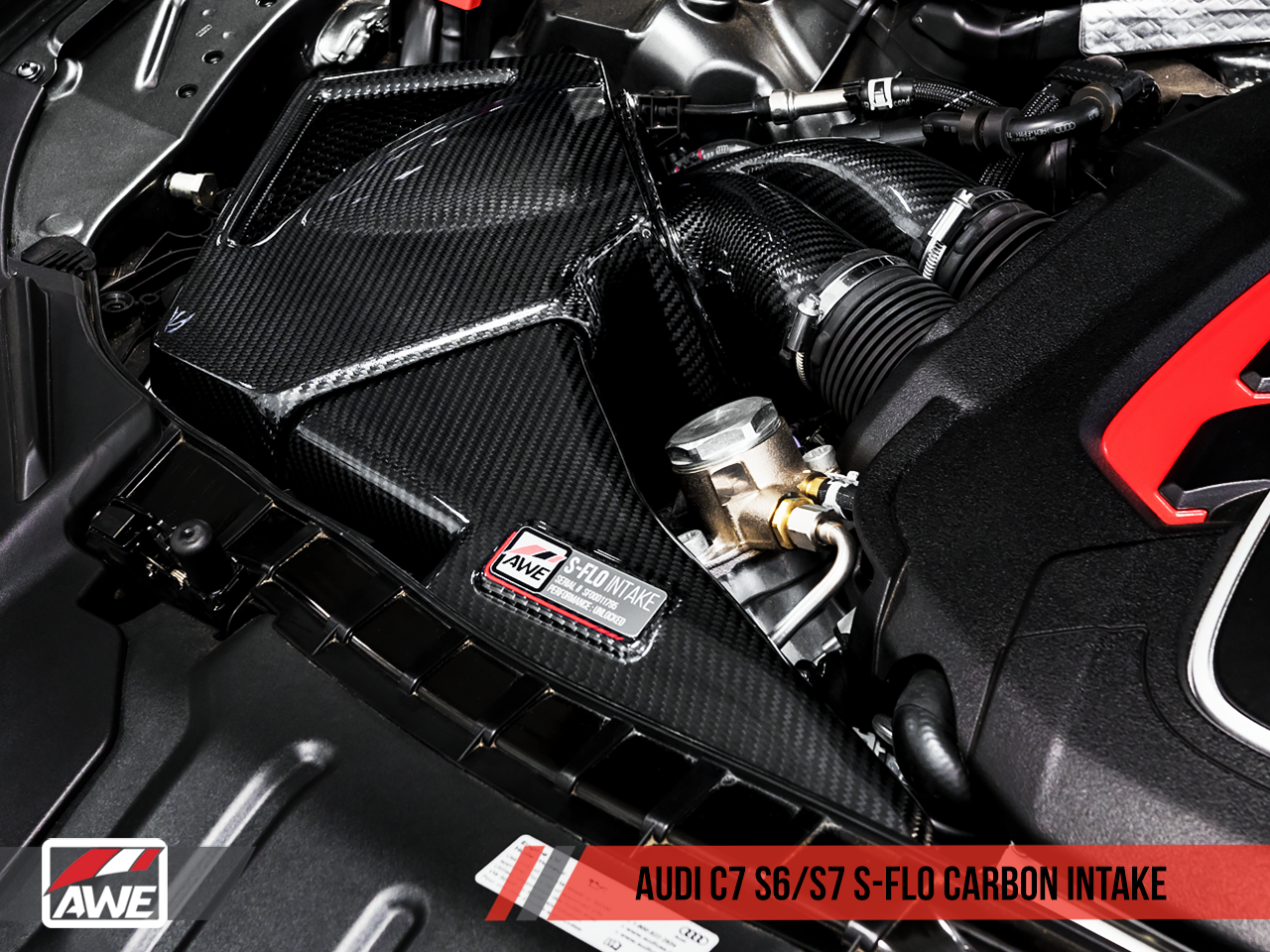 AWE S-FLO Carbon Intake for Audi C7 S6 / S7