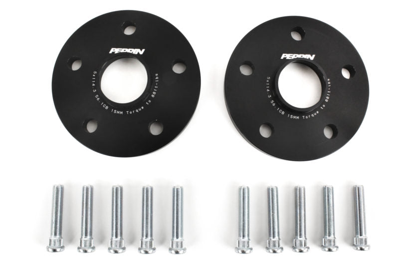 Wheel Spacers 15mm for 05-19 STI and 15-19 WRX or 5-114.3, 56mm Hub