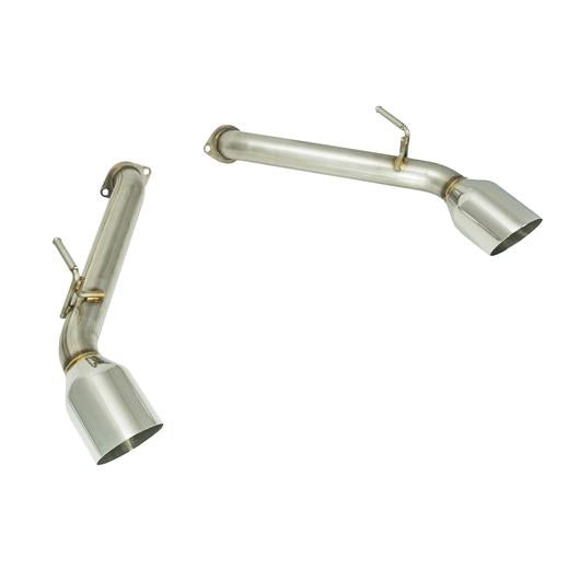 REMARK Axleback Exhaust. Infiniti Q60. Stainless Single Wall Tip