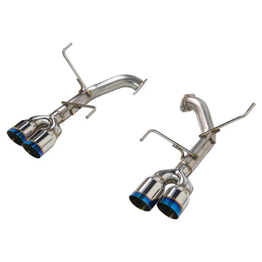 REMARK Axleback Exhaust. Subaru WRX VB 2022+. Burnt Stainless Single Wall Tip