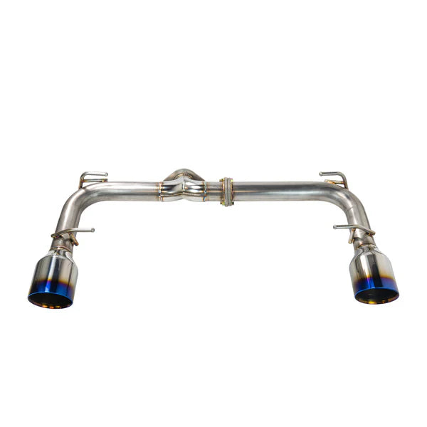REMARK Axleback Exhaust. Toyota GR86 / Subaru BRZ 2022+. Burnt Stainless Double