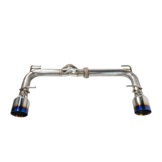 REMARK Axleback Exhaust. Toyota GR86 / Subaru BRZ 2022+. Burnt Stainless Double