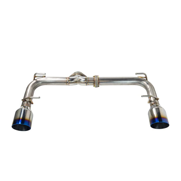 REMARK Axleback Exhaust. Toyota GR86 / Subaru BRZ 2022+. Burnt Stainless Single (4.5")