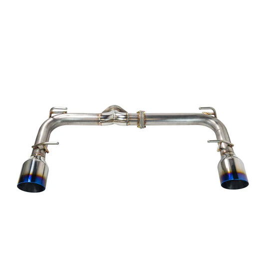 REMARK Axleback Exhaust. Toyota GR86 / Subaru BRZ 2022+. Burnt Stainless Single (4.5")