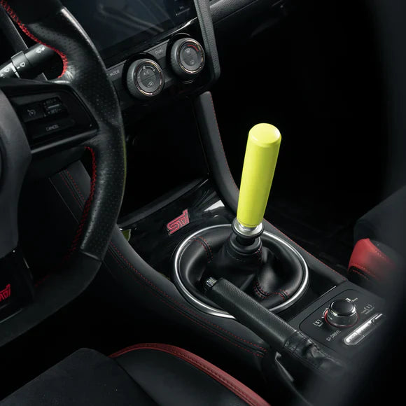 Grimmspeed Tallboy Shift Knob Aluminum Neon Green M12x1.25 Manual For Subaru