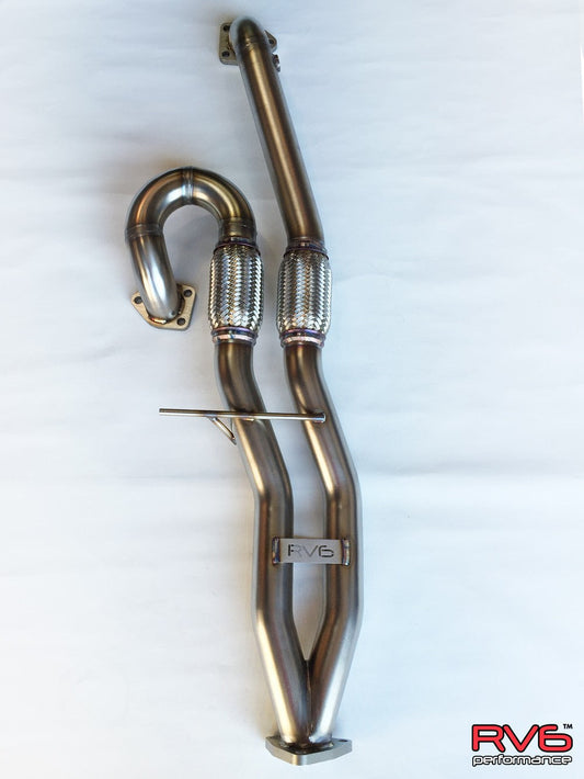 RV6 Long Tube Jpipe for 15-20 TLX FWD ONLY (3.5L) DOES NOT FIT AWD
