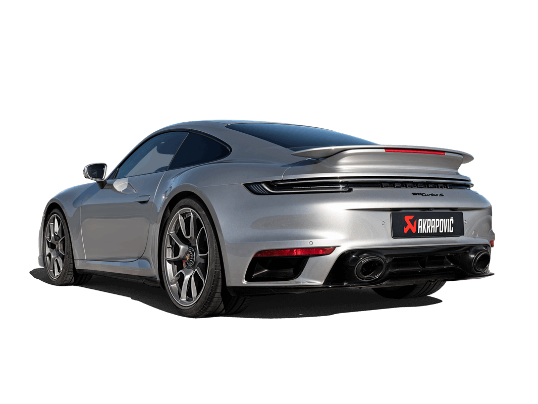 Akrapovic 20-21 Porsche 911 Turbo/Turbo S (992) Slip-On Race Line (Titanium) (Req Tips)