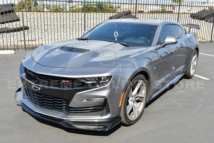 Camaro 2019-Up Camaro RS & SS | ZL1 1LE Style Front Bumper Lip Splitter