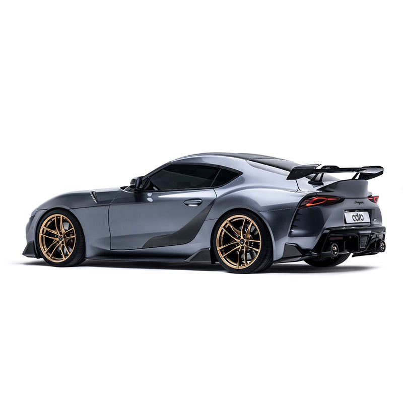 ADRO A90 Supra Carbon Rear Bumper Winglet Set