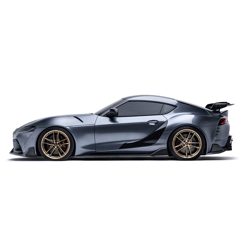 ADRO A90 Supra Carbon Rear Bumper Winglet Set