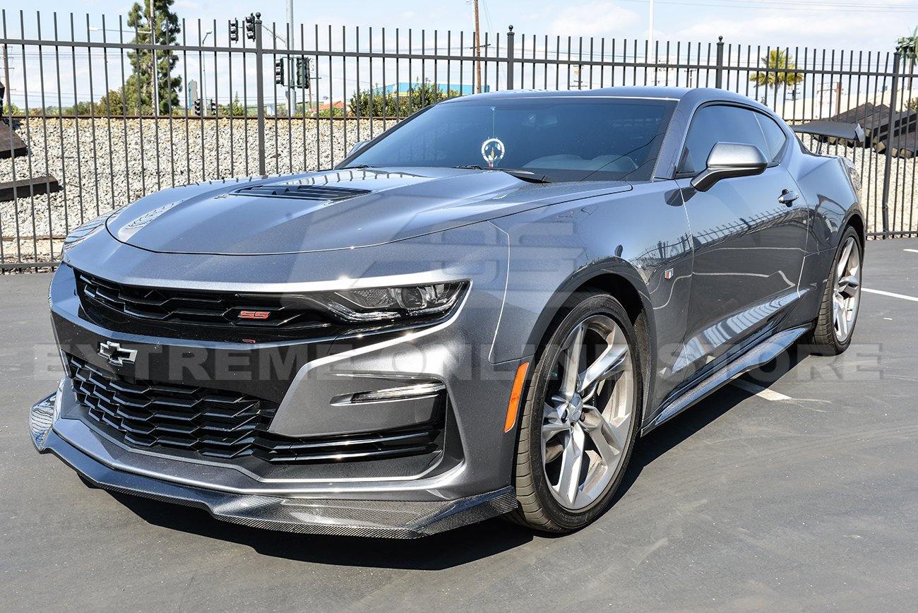 2019-Up Camaro RS & SS ZL1 Style Front Lip Splitter & Side Skirts
