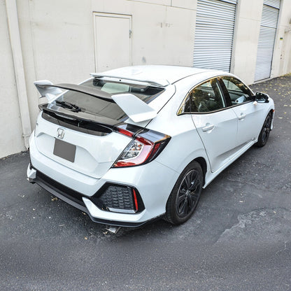 2016-21 Honda Civic Hatchback Type R Conversion Rear Spoiler W/ Spoon Roof Spoiler