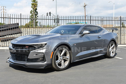 Camaro 2019-Up Camaro RS & SS | ZL1 1LE Style Front Bumper Lip Splitter