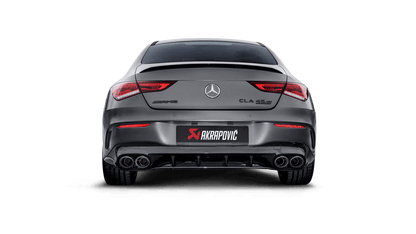 Akrapovic 2020 Mercedes-Benz CLA 45S AMG (C118/X118) Evo Line (Titanium) w/Carbon Tips/SS Link Pipes