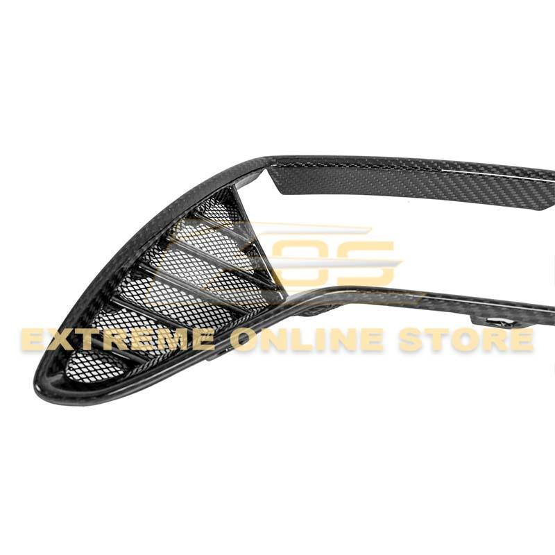 Corvette C7 DRY CARBON FIBER Rear Tail Light Bezels