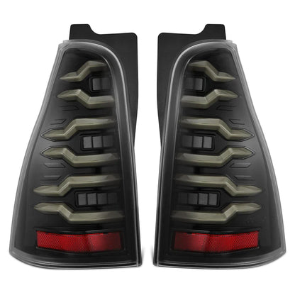 AlphaRex (LUXX-Series) 2003-2009 Toyota 4Runner LED Tail Lights - Alpha-Black