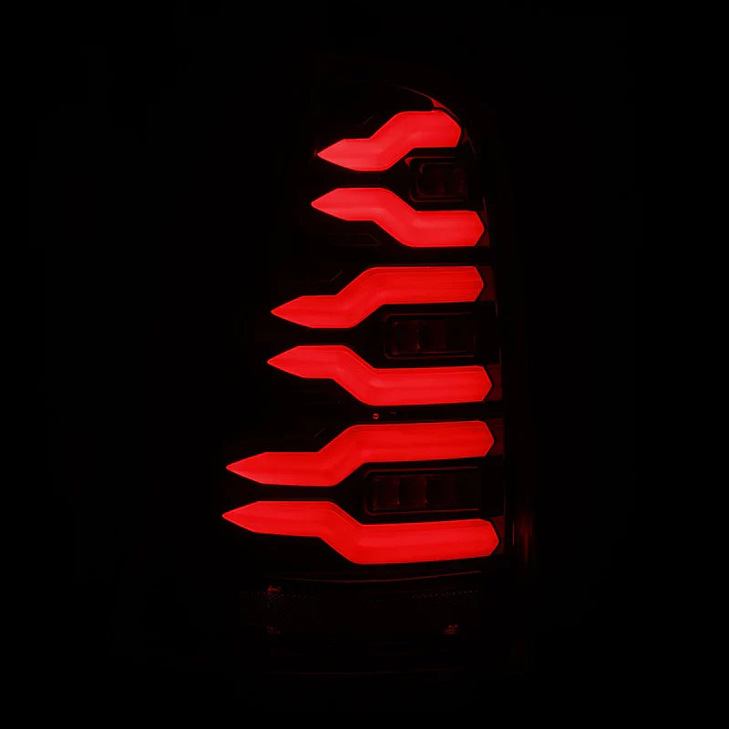 AlphaRex (LUXX-Series) 2003-2009 Toyota 4Runner LED Tail Lights - Alpha-Black