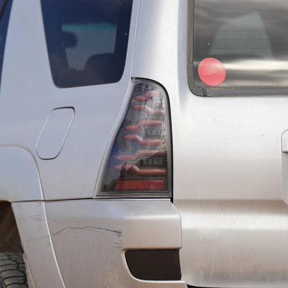 AlphaRex (LUXX-Series) 2003-2009 Toyota 4Runner LED Tail Lights - Black-Red