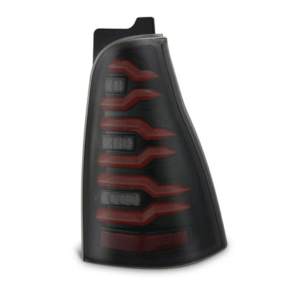 AlphaRex (LUXX-Series) 2003-2009 Toyota 4Runner LED Tail Lights - Black-Red