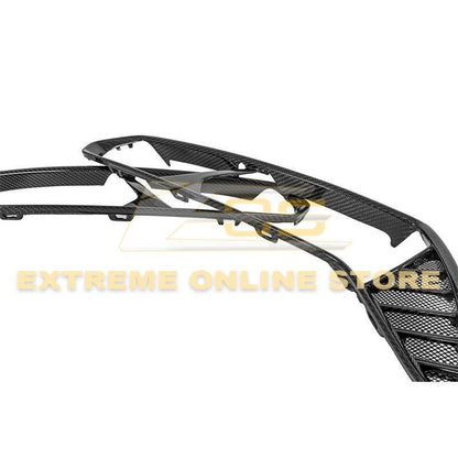 Corvette C7 DRY CARBON FIBER Rear Tail Light Bezels