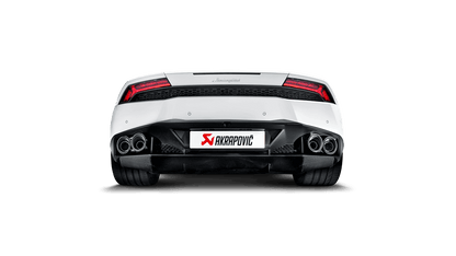 Akrapovic Huracan LP 610-4 Coupe / Spyder Slip-On Exhaust System w/ Carbon Tail Pipe Set (Titanium)