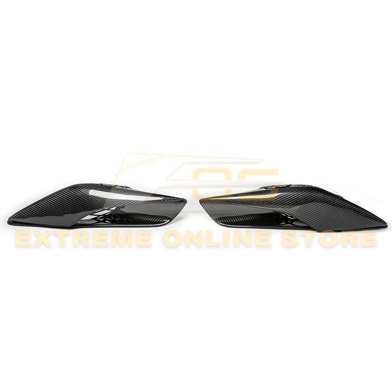 Corvette C7 DRY CARBON FIBER Rear Quarter Intake Vents