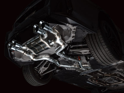 AWE SwitchPath™ Exhaust for BMW G87 M2 - Chrome Silver Tips