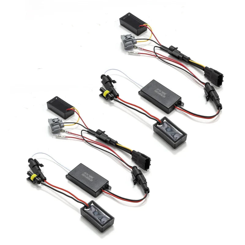 2005-2011 Toyota Tacoma AlphaRex Headlights Converters for Tacoma without Stock DRL Function