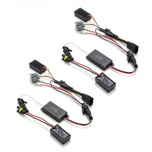 2005-2011 Toyota Tacoma AlphaRex Headlights Converters for Tacoma without Stock DRL Function