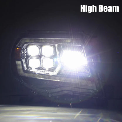 AlphaRex (NOVA-Series) 2005-2011 Toyota Tacoma LED Projector Headlights - Black