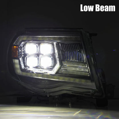 AlphaRex (NOVA-Series) 2005-2011 Toyota Tacoma LED Projector Headlights - Black