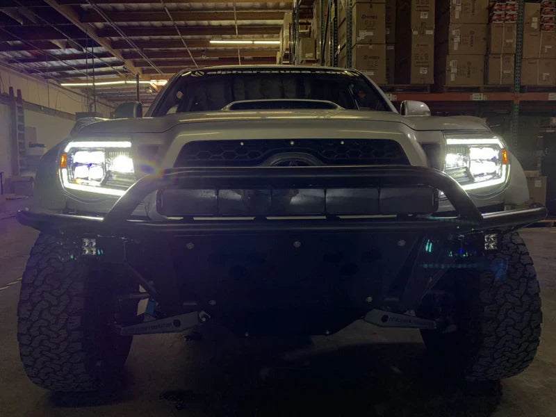 AlphaRex (NOVA-Series) 2005-2011 Toyota Tacoma LED Projector Headlights - Black
